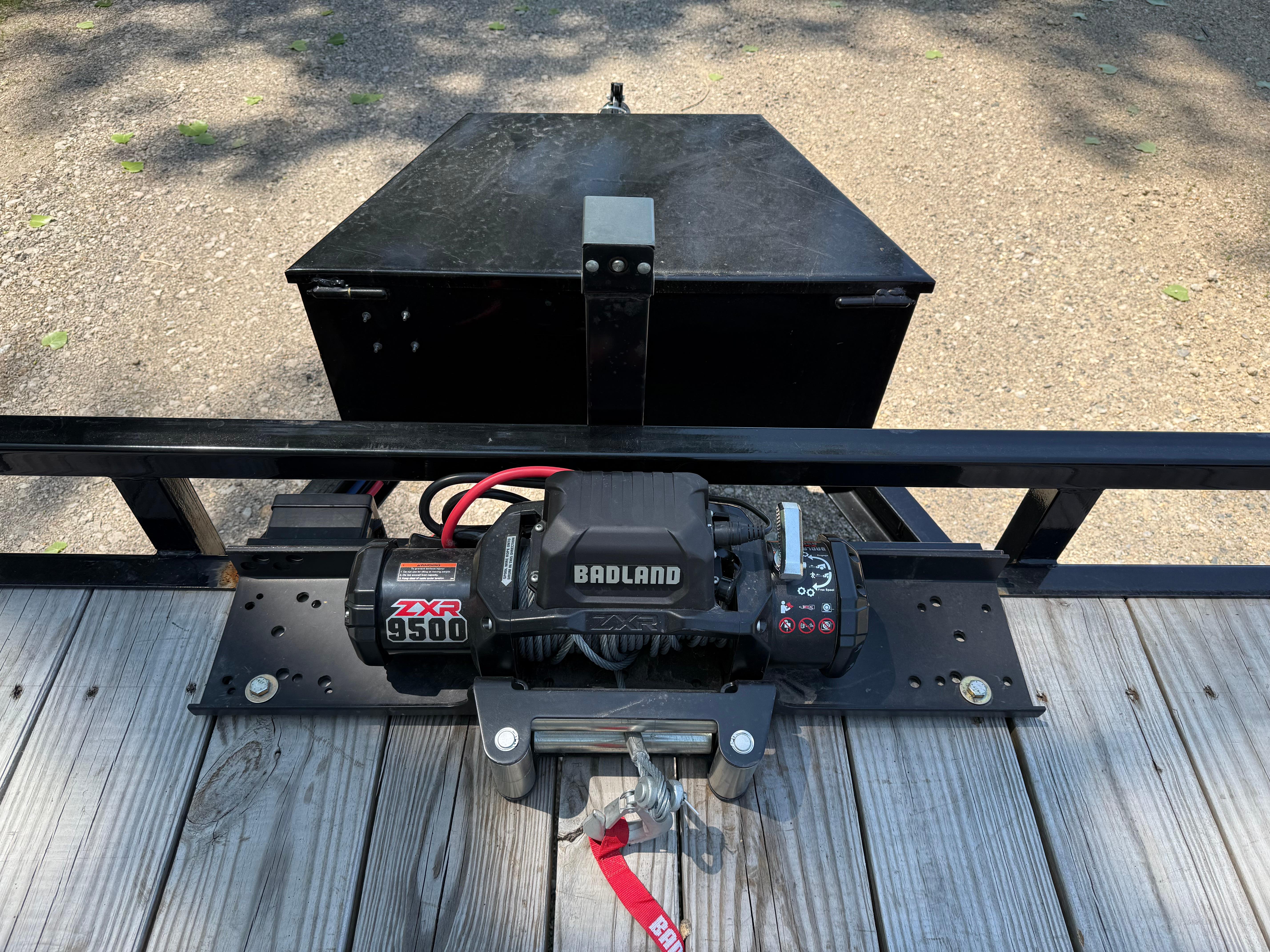 Badland ZXR 9500 winch detail